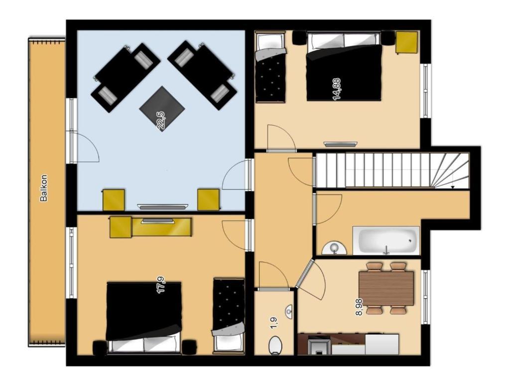Appartement Popelka Saalfelden Quarto foto